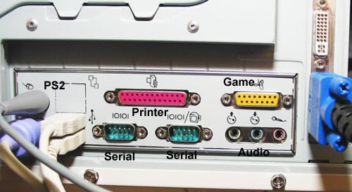 PC back panel